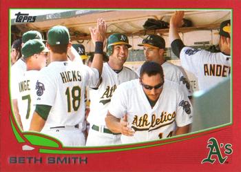 2013 Topps - Red #582 Seth Smith Front