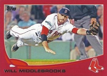 2013 Topps - Red #64 Will Middlebrooks Front