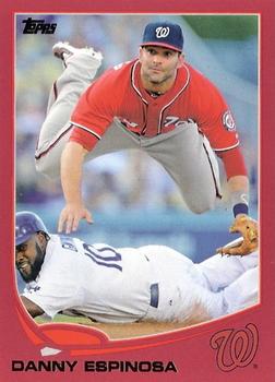 2013 Topps - Red #97 Danny Espinosa Front