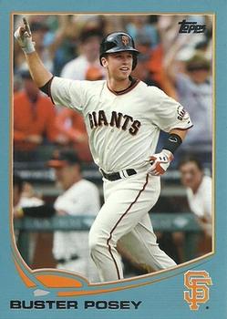 2013 Topps - Blue #128 Buster Posey Front