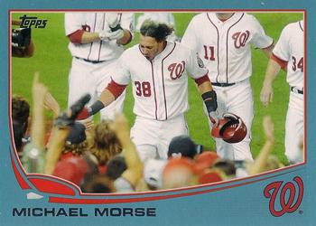 2013 Topps - Blue #138 Michael Morse Front