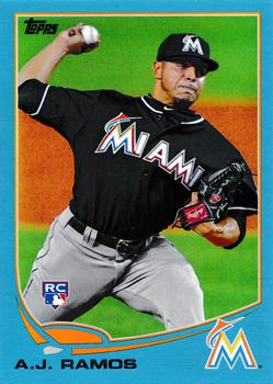2013 Topps - Blue #175 A.J. Ramos Front