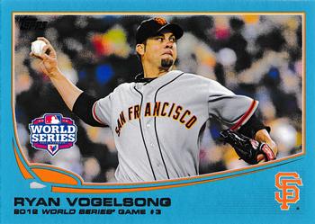 2013 Topps - Blue #196 Ryan Vogelsong Front