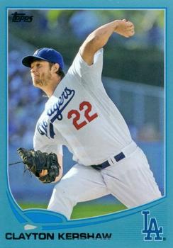 2013 Topps - Blue #22 Clayton Kershaw Front