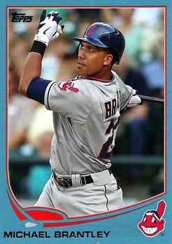 2013 Topps - Blue #323 Michael Brantley Front