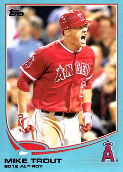 2013 Topps - Blue #338 Mike Trout Front