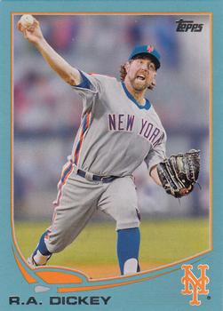 2013 Topps - Blue #43 R.A. Dickey Front