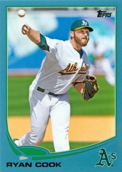 2013 Topps - Blue #48 Ryan Cook Front