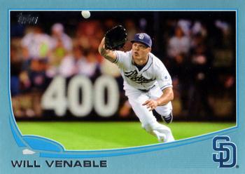 2013 Topps - Blue #225 Will Venable Front