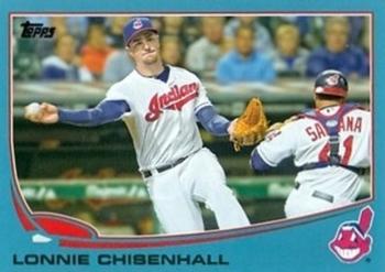2013 Topps - Blue #341 Lonnie Chisenhall Front