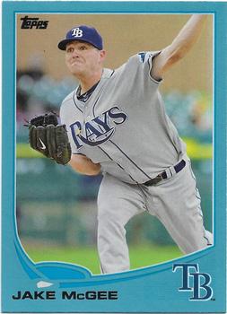 2013 Topps - Blue #384 Jake McGee Front