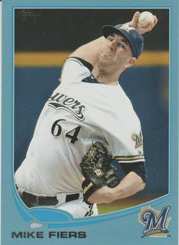 2013 Topps - Blue #398 Mike Fiers Front