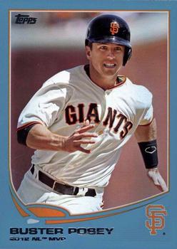 2013 Topps - Blue #455 Buster Posey Front