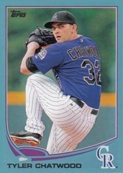2013 Topps - Blue #544 Tyler Chatwood Front