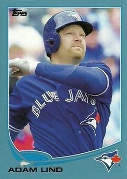 2013 Topps - Blue #557 Adam Lind Front