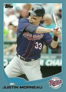 2013 Topps - Blue #575 Justin Morneau Front
