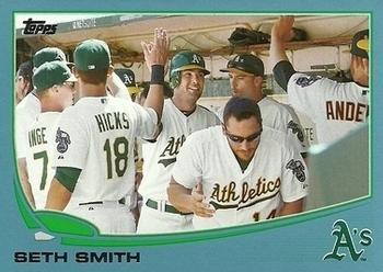 2013 Topps - Blue #582 Seth Smith Front