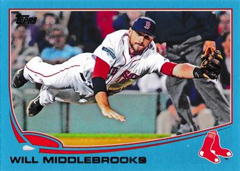 2013 Topps - Blue #64 Will Middlebrooks Front