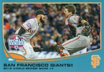 2013 Topps - Blue #67 San Francisco Giants Front