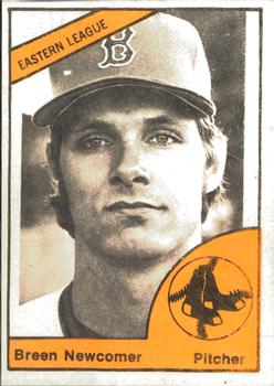 1977 TCMA Bristol Red Sox #0653 Breen Newcomer Front