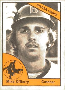 1977 TCMA Bristol Red Sox #0659 Mike O'Berry Front