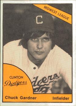 1977 TCMA Clinton Dodgers #0330 Chuck Gardner Front