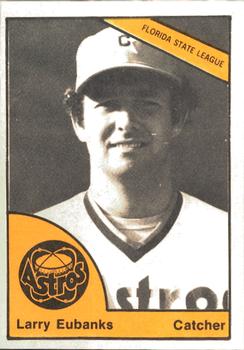 1977 TCMA Cocoa Astros #0087 Larry Eubanks Front