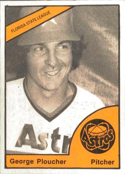 1977 TCMA Cocoa Astros #0073 George Ploucher Front