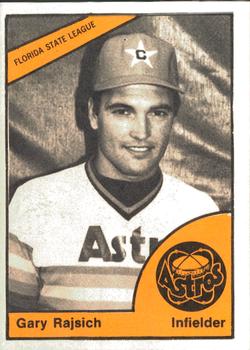 1977 TCMA Cocoa Astros #0082 Gary Rajsich Front