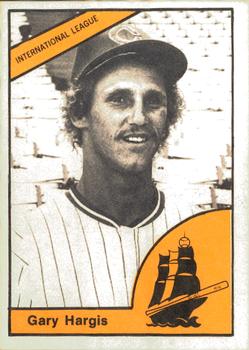 1977 TCMA Columbus Clippers #0101 Gary Hargis Front