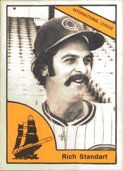 1977 TCMA Columbus Clippers #0104 Rich Standart Front