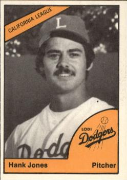 1977 TCMA Lodi Dodgers #0615 Hank Jones Front