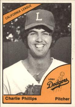 1977 TCMA Lodi Dodgers #0617 Charlie Phillips Front