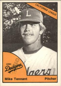1977 TCMA Lodi Dodgers #0611 Mike Tennant Front