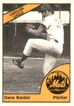 1977 TCMA Lynchburg Mets #0354 Gene Bardot Front