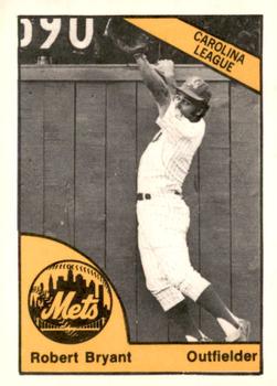 1977 TCMA Lynchburg Mets #0359 Robert Bryant Front