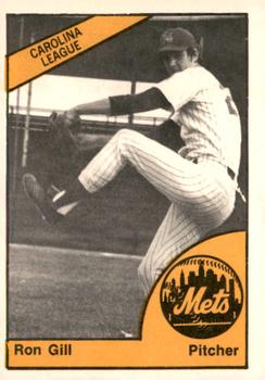 1977 TCMA Lynchburg Mets #0346 Ron Gill Front