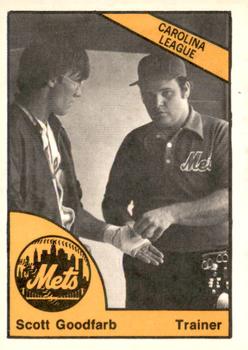 1977 TCMA Lynchburg Mets #0361 Scott Goodfarb Front
