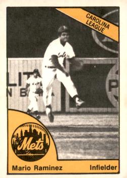 1977 TCMA Lynchburg Mets #0351 Mario Ramirez Front