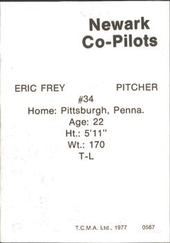 1977 TCMA Newark Co-Pilots #0567 Eric Frey Back