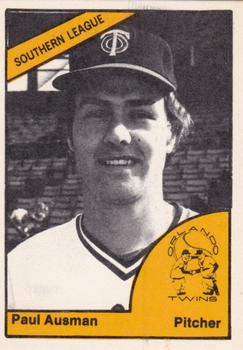 1977 TCMA Orlando Twins #0388 Paul Ausman Front