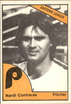 1977 TCMA Reading Phillies #0687 Nardi Contreras Front
