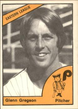 1977 TCMA Reading Phillies #0693 Glenn Gregson Front