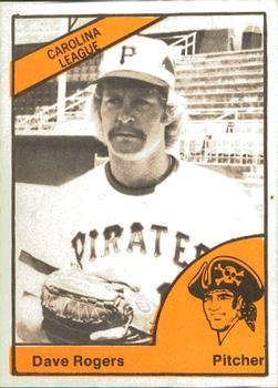 1977 TCMA Salem Pirates #0380 Dave Rogers Front