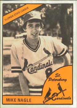 1977 TCMA St. Petersburg Cardinals #0686 Mike Nagle Front