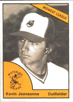 1977 TCMA Waterloo Indians #0048 Kevin Jeansonne Front