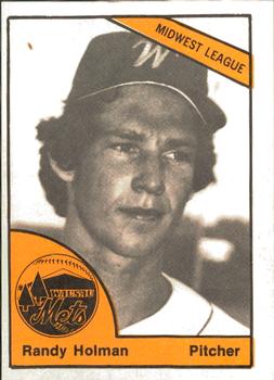 1977 TCMA Wausau Mets #0473 Randy Holman Front