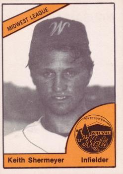 1977 TCMA Wausau Mets #0471 Keith Shermeyer Front