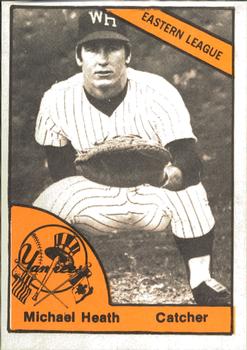 1977 TCMA West Haven Yankees #0681 Michael Heath Front