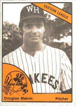 1977 TCMA West Haven Yankees #0683 Douglas Melvin Front